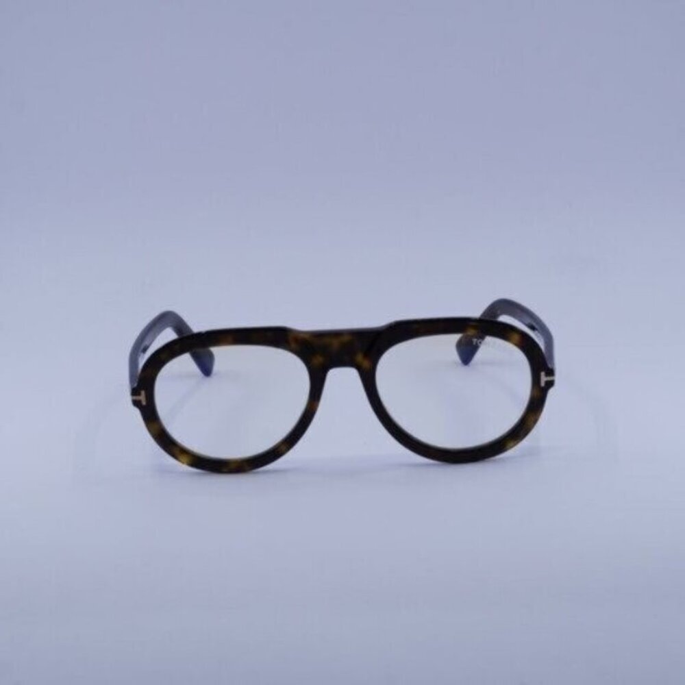 Tom Ford FT5756-B 052 Eyeglasses Havana 53mm Aviator Frame - Picture 2 of 9